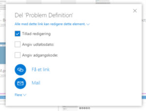 Del med OneDrive